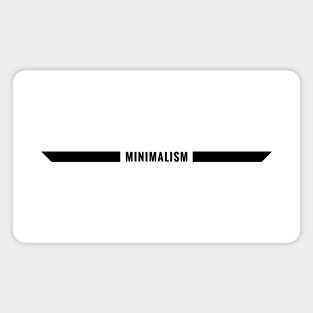 Single Lined Minimalism (Black version) - Minimal DM Magnet